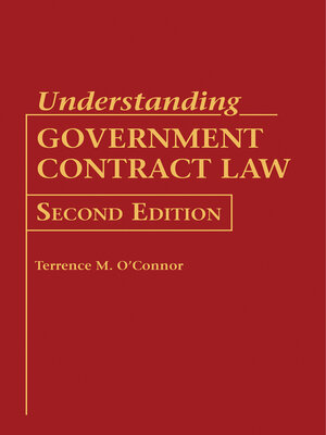 cover image of Understanding Government Contract Law